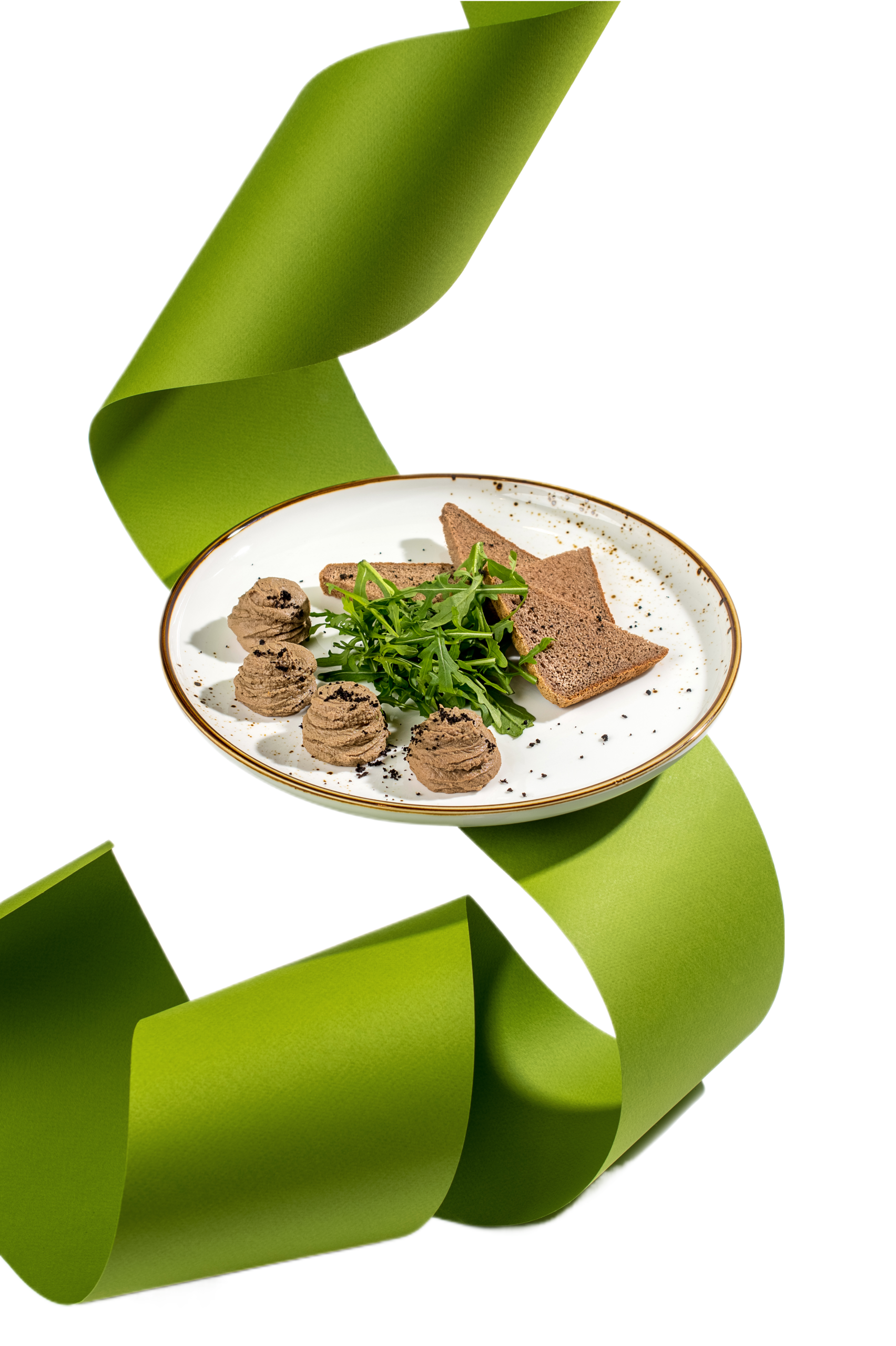 Намазка из куриной печени с хлебом из зеленой гречки, 185 г